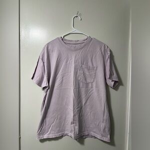 Goodfellow & Co Light Purple Men's Short Sleeve Tee
